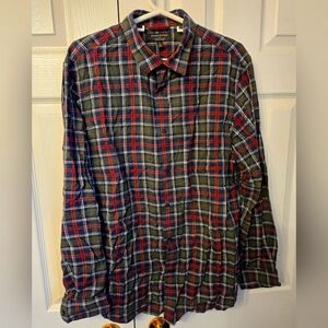 (L) Banana Republic Lightweight Flannel Shirt
